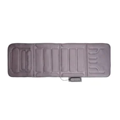 Tapis de massage par vibration - 10 moteurs - 5 modes et 2 zones chauffantes