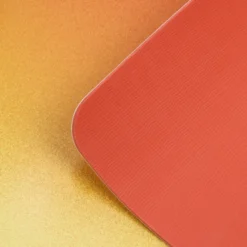 Tapis de yoga antidérapant 5 mm pour pilates étirements relaxation et fitness Jaune