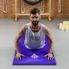 Tapis de yoga épais 6mm namasté indigo