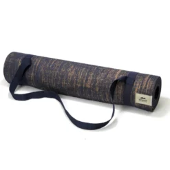 Tapis de yoga renforcé en toile de jute