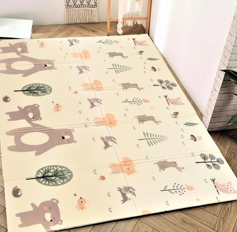 Tapis d'éveil bébé en mousse 200*180