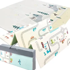 Tapis d'éveil bébé tapis jeux 180*200 cm