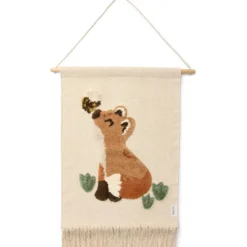 Tapis mural renard forest friends