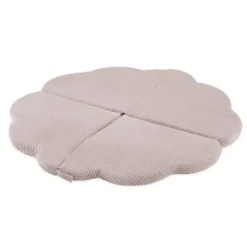 Tapis plush nest rose