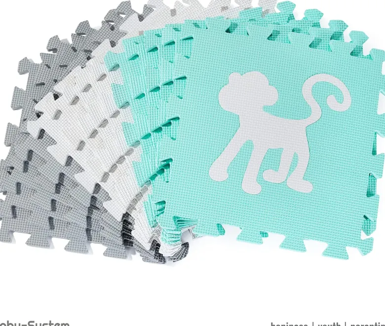 Tapis puzzle bébé en mousse 150*150