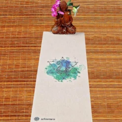 Tapis yoga chanvre chakra du cœur