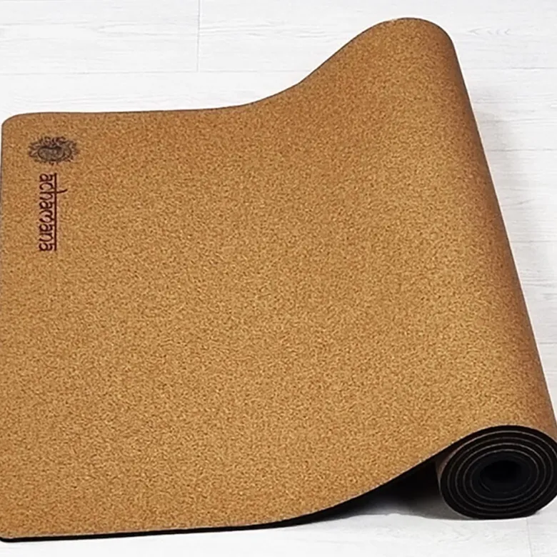 Tapis yoga liège bouddha rieur (mm