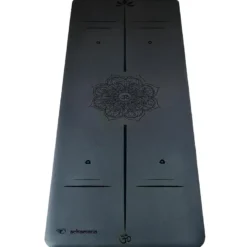 Tapis yoga pro similicuir mandala 5mm