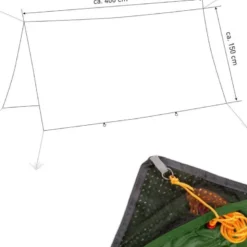 Tarp de hamac amazonas traveller tarp xxl