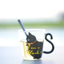 Tasses 300 ml décor chat - lot de 2