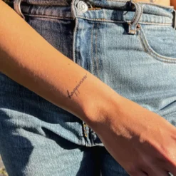 2 tatouages temporaires vegan