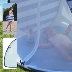 Tente anti uv marinière babymoov