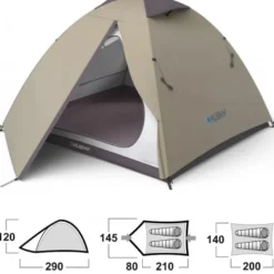 Tente husky bizam 2 plus blackroom