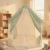 Tente maison de jeu d'intérieur pour enfant vert