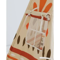 Tente tipi ambiance colorée