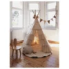 Tente tipi avec volants shabby chic - be