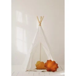 Tente tipi blanche neige