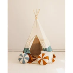 Tente tipi cirque avec volants