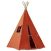 Tente tipi rouge renard