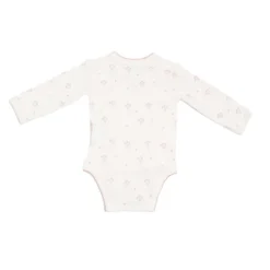 Tenue de naissance - fleurs ecru 0 mois