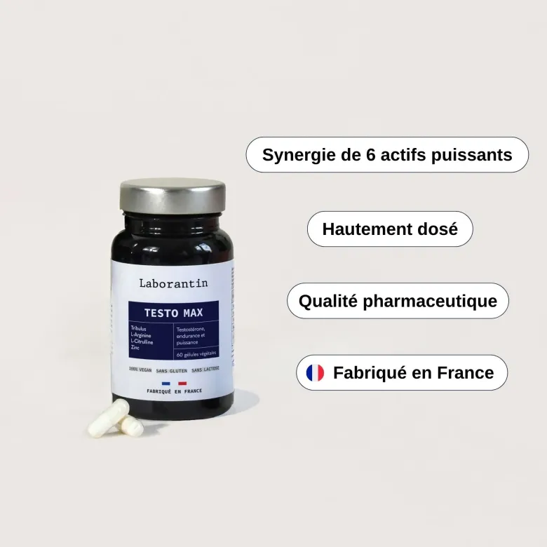 Testo max - cure performance - 1 mois