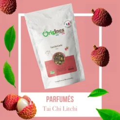 Thé blanc Bio au délicat parfum du litchi