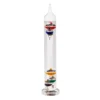 Thermomètre de galilée en verre 27 cm