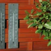 Thermomètre géant en schiste