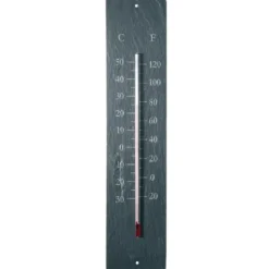 Thermomètre géant en schiste