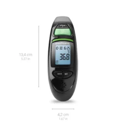Thermomètre infrarouge noir