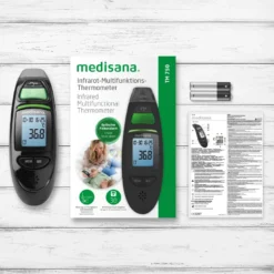 Thermomètre infrarouge noir