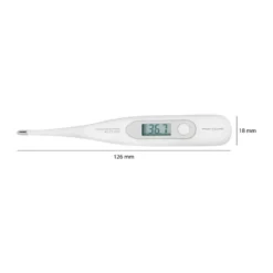 Thermomètre numérique proficare pc-ft 3057 blanc