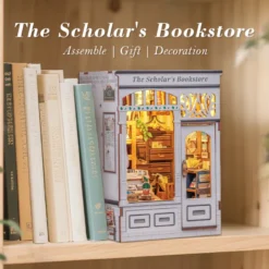 The scholar's bookstore - maquette booknook serre-livre