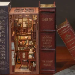 The secret rythm - maquette booknook serre-livre