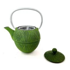Théière en fonte e kumo vert