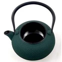 Théière en fonte foncé midori 1.4l ver