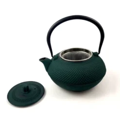 Théière en fonte foncé midori 1.4l ver