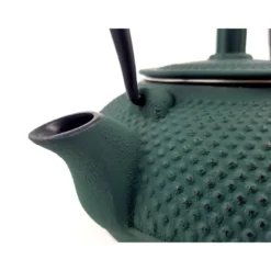 Théière en fonte foncé midori 1.4l ver
