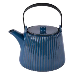 Théière tiao 1l bleue avec filtre Bleu