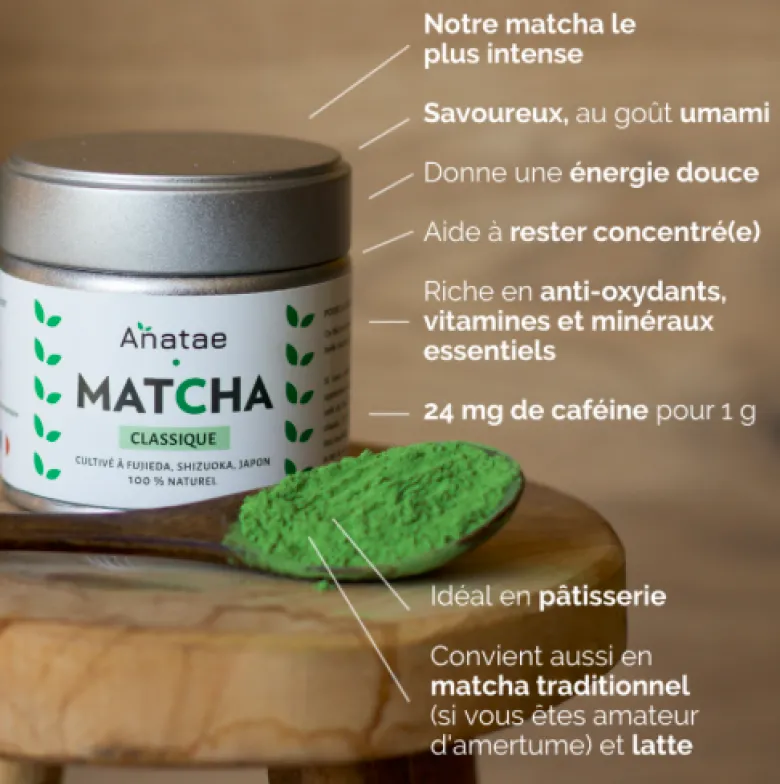 Thé matcha classique 30 g