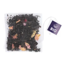 Thé noir bio Rêve Persan pistache grenade 10 sachets terre d'Oc
