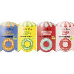 Thé noir glacé bio pêche Peach party 10 sachets XL terre d'Oc