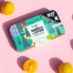 Thé vert bio en sachets mirabelle de lo