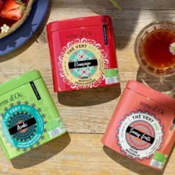 Thé vert bio myrtille & fruits rouges