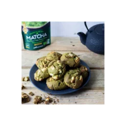 Thé vert matcha bio poudre culinaire doux uji japon 80g