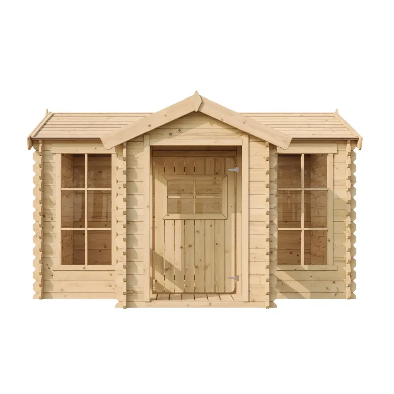Timbela maison en bois pour enfants - 241x187xh151cm-2.63m2