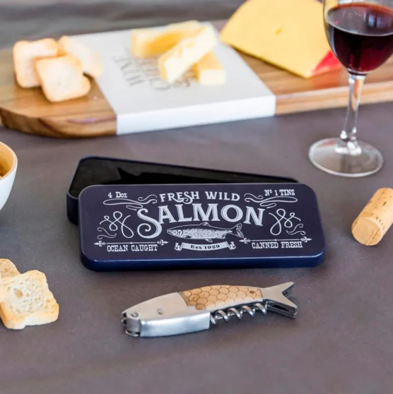 Tire bouchon saumon