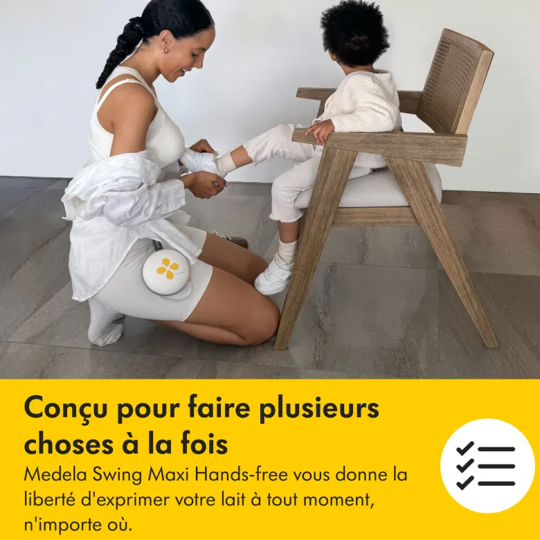 Tire-lait électrique double swing maxi