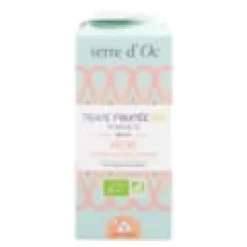 Tisane fruitée bio pêche verveine et orange sanguine 70 g terre d'Oc