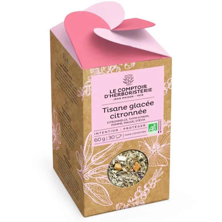 Tisane glacée citronnée bio